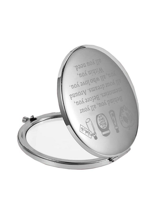Evil Queen Witchy Compact Makeup Mirror Witch Poison Gift Villain Fan Mirror Halloween Witch Gift Villains Lover Gift