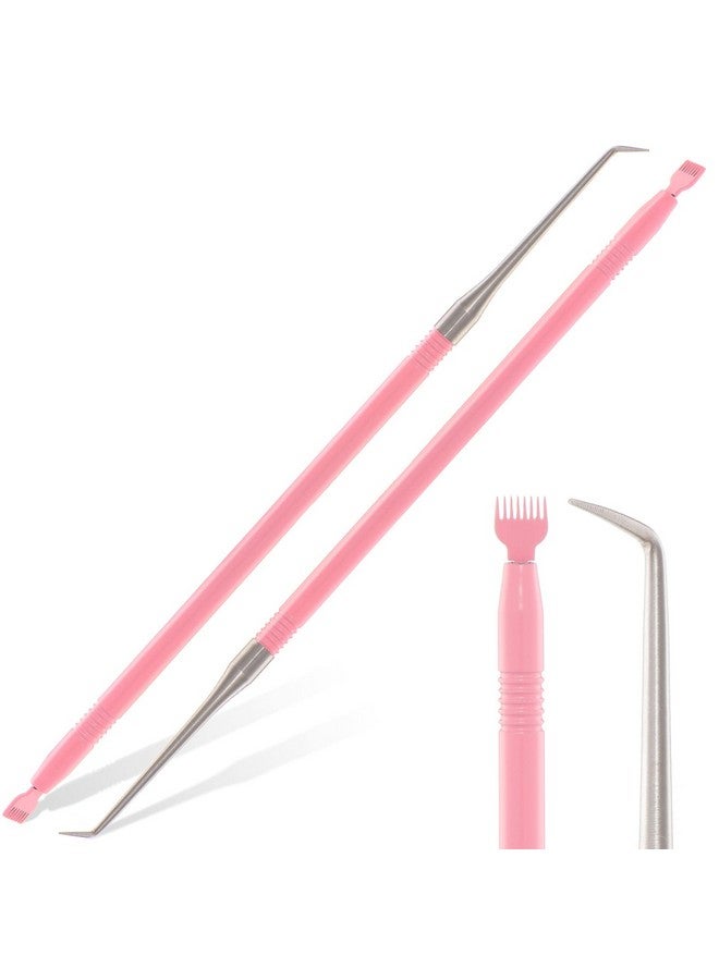 2 Pcs Lash Lift Perm Tools And Tint Kitekysso Eyelash Lifting Tool2 In 1 Eyelash Separator With Separating Combprofessional Lash Lift Comb Perming And Tinting Supplies