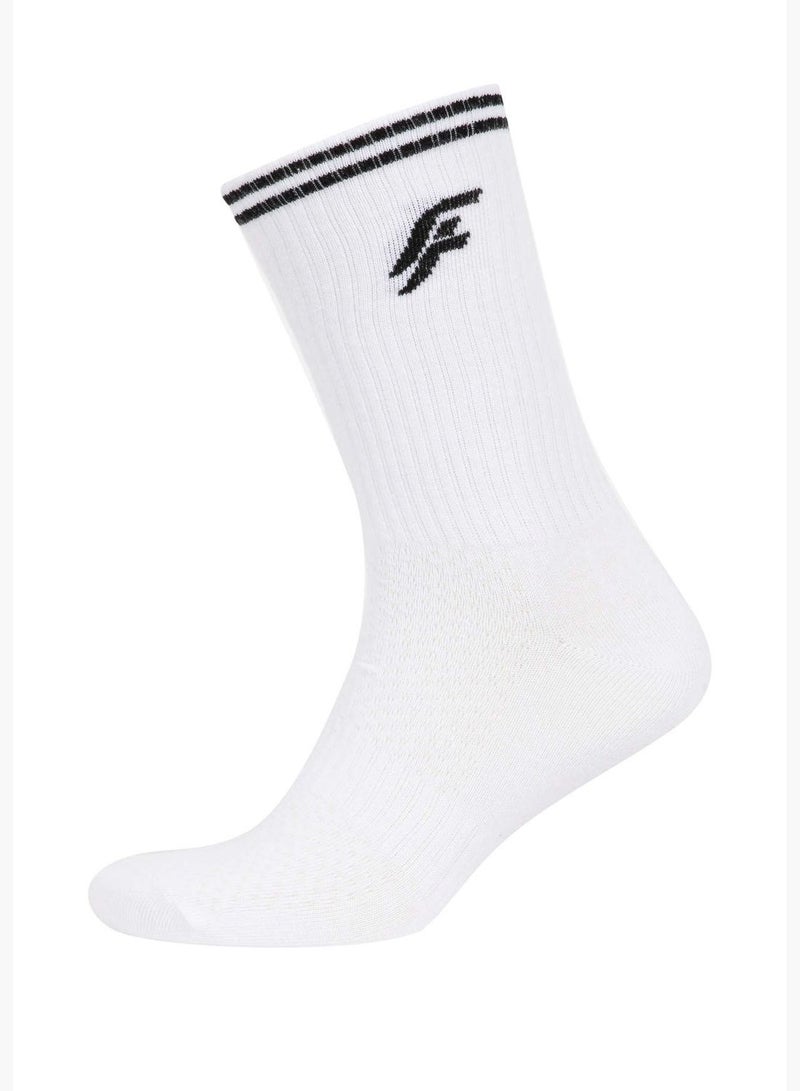 2 Pack Man High Cut Socks