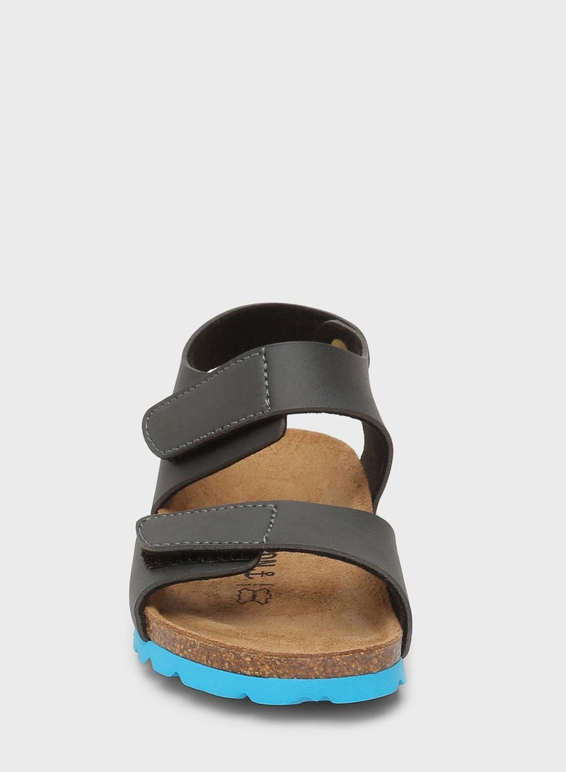 Kids Ankle Strap Slip On