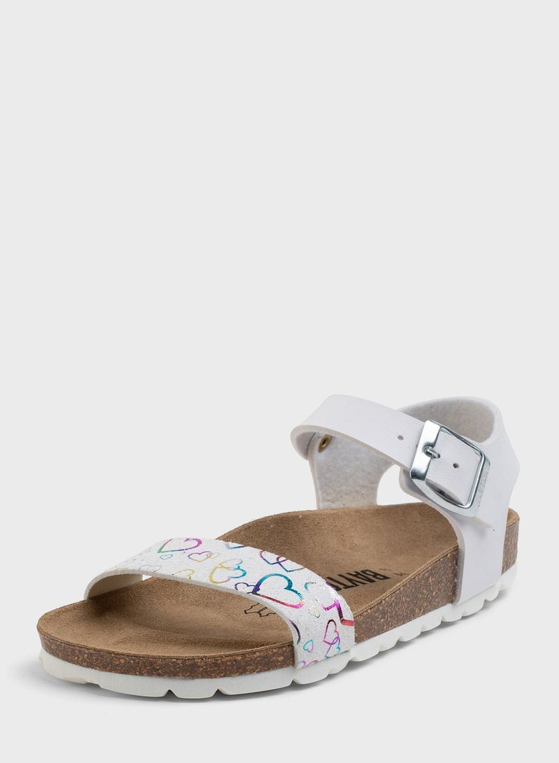 Kids Ankle Strap Slip On