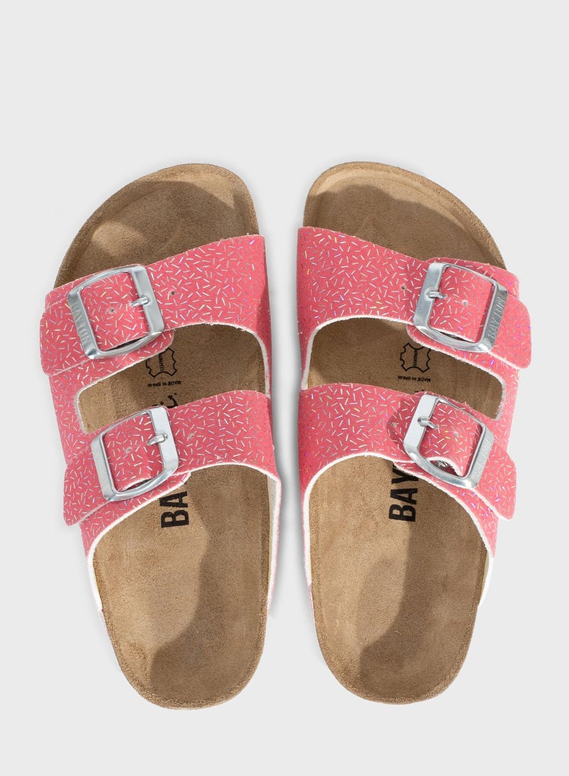 Kids Multi Strap Slip On