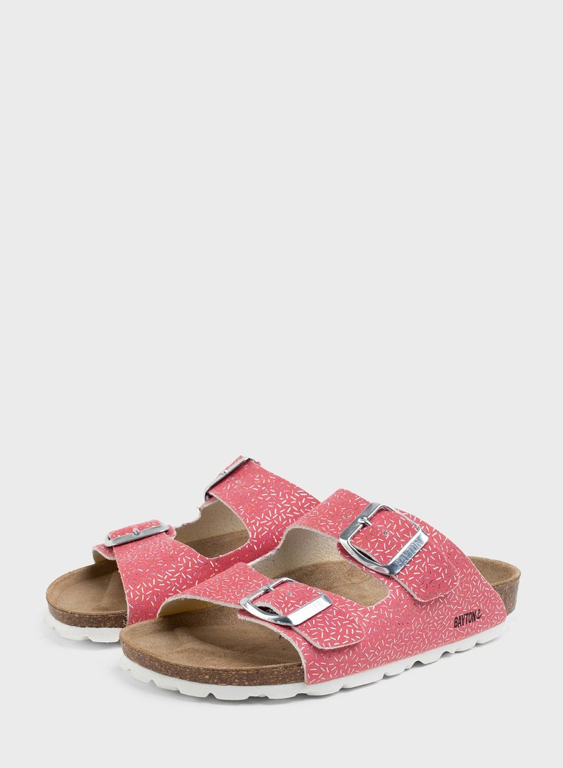 Kids Multi Strap Slip On