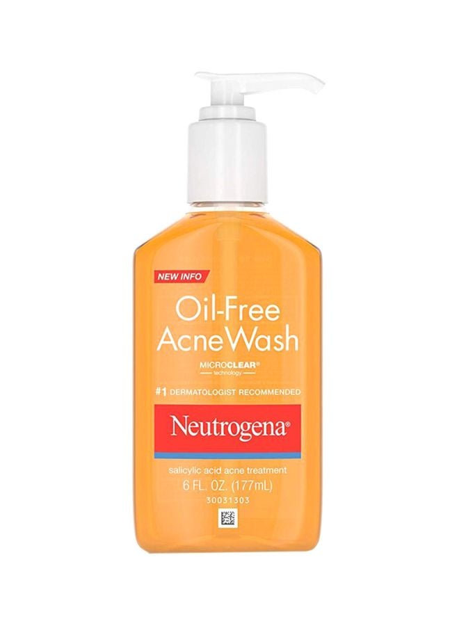 Oil-Free Acne Wash Orange 6Fluid Ounce