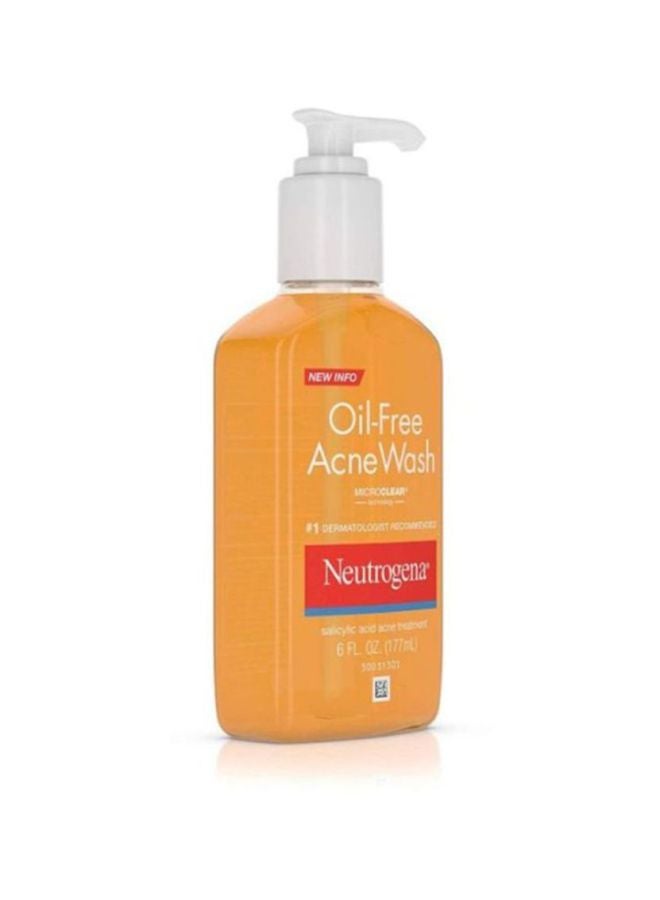 Oil-Free Acne Wash Orange 6Fluid Ounce