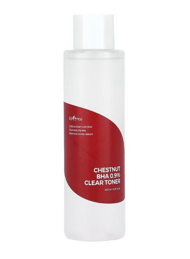 Chestnut BHA 0.9 Clear Toner 6.76 fl oz 200 ml