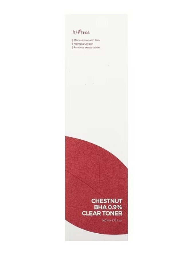 Chestnut BHA 0.9 Clear Toner 6.76 fl oz 200 ml