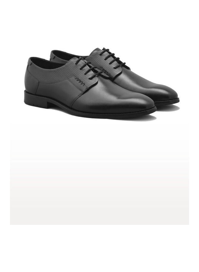 Comfortable Lace-Up Formal Shoes Black