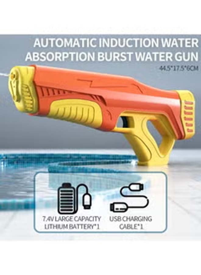 Automatic Water Suction Gun Continuous Induction Large Capacity High Pressure Water Spray Gun Fighting Water Spray Toy