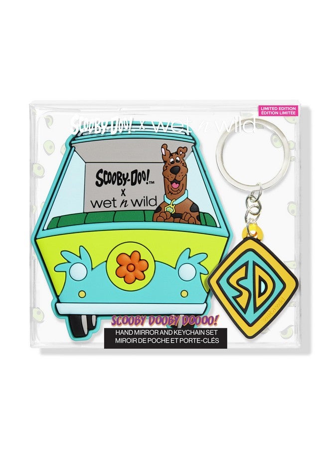 Scooby Doo Collection Scooby Dooby Doooo Hand Mirror And Keychain Set