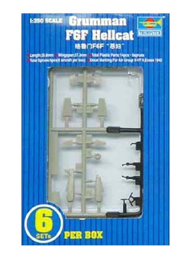 1/350 F6F Hellcat Aircraft Set 6 x 5.5 x 1.5inch