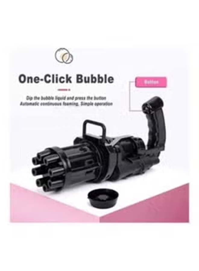 8-Hole Huge Amount Bubble Maker Gatling Gun