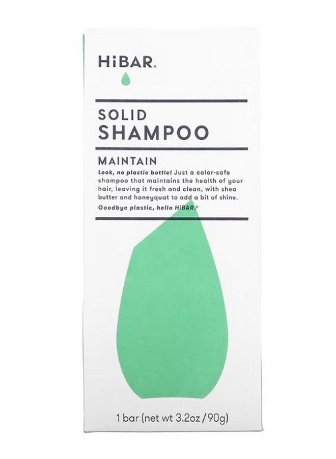Solid Shampoo Maintain 1 Bar 3.2 oz 90 g