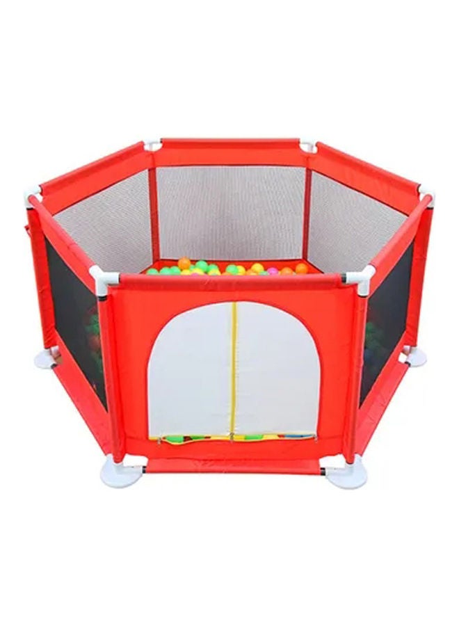 Indoor/Outdoor Playground Security Fence Without Balls Foldable Lightweight and Easy to Carry 120 x 65 x 120cm