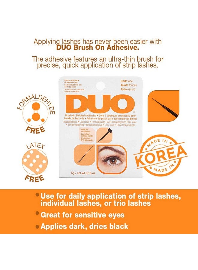 Brushon Strip Lash Adhesivedark Tone0.18 Oz1Pack