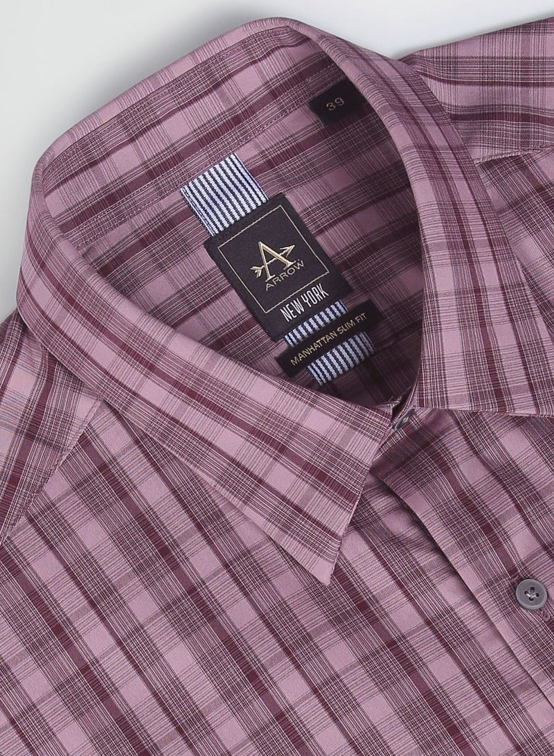 Checked Slim Fit Shirt