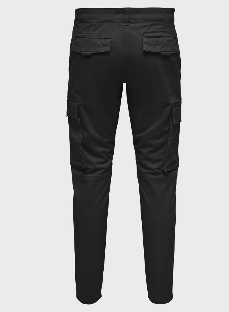 Essential Slim Fit Cargo Pants