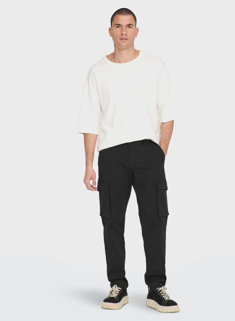 Essential Slim Fit Cargo Pants