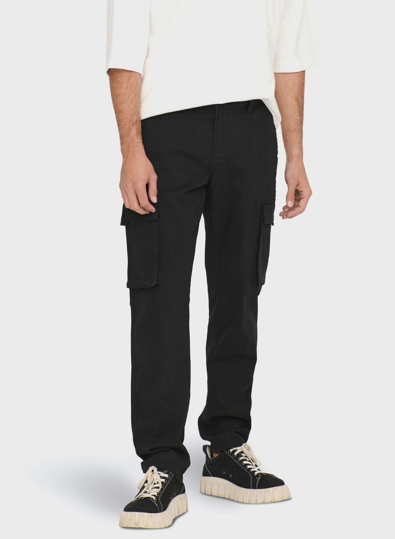 Essential Slim Fit Cargo Pants