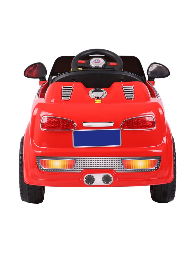 Electric Ride On Kids Car With Remote Control 6V - RED