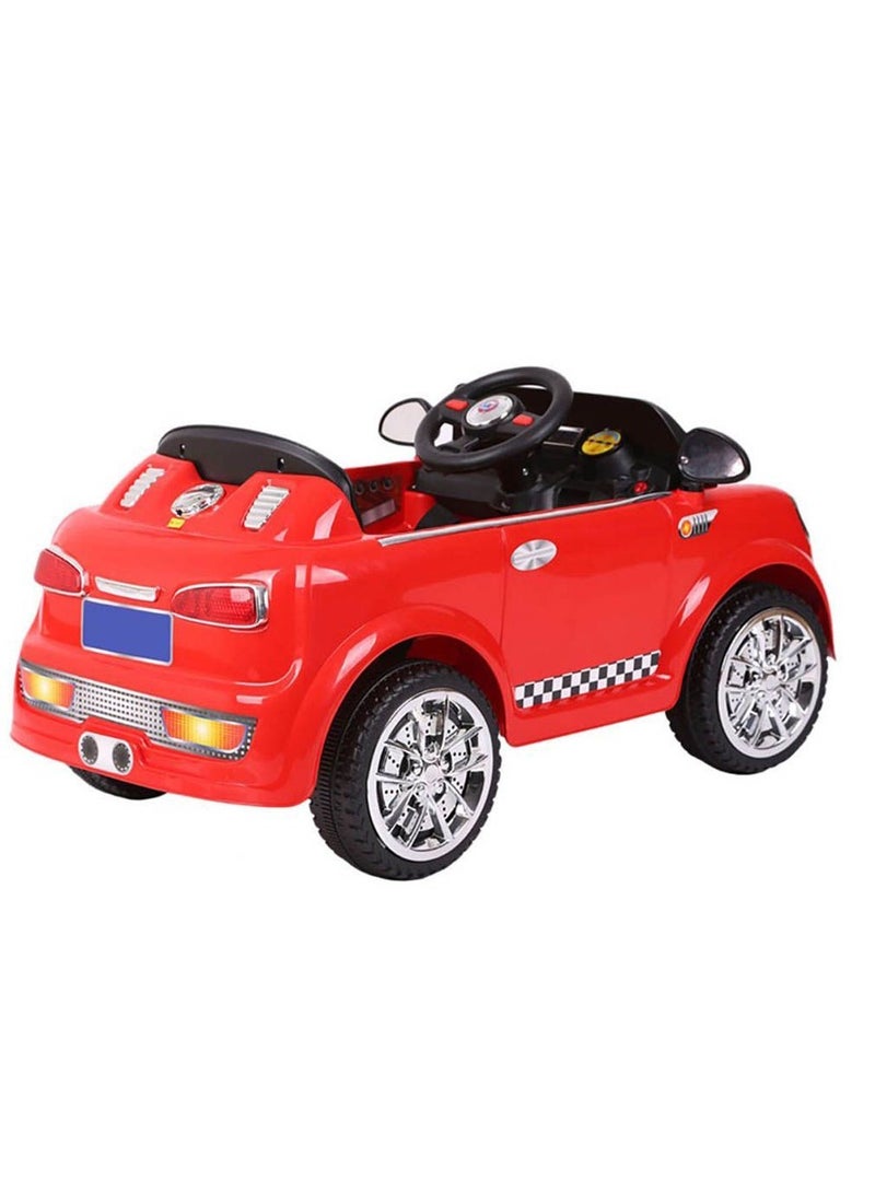 Electric Ride On Kids Car With Remote Control 6V - RED