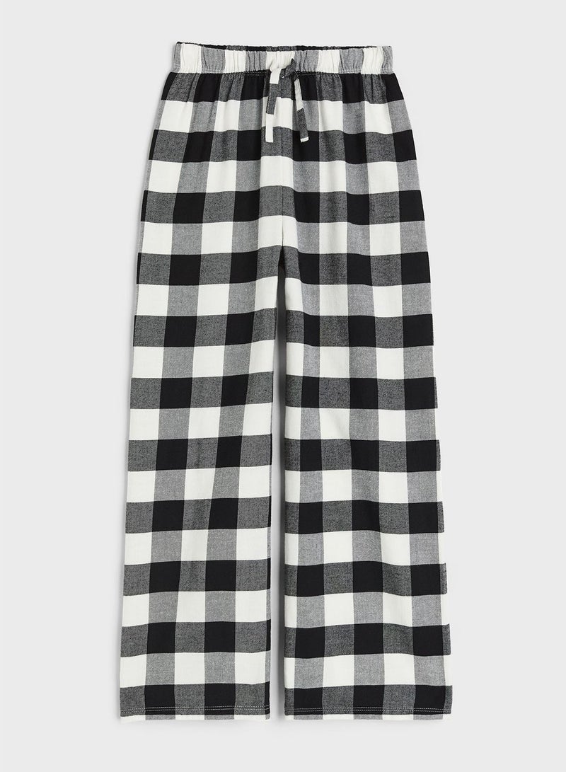 Youth Checked Pant
