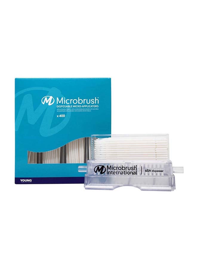 Microbrush Plus Applicators Dispenser Kit, Dispenser With 400 Applicators Scmb