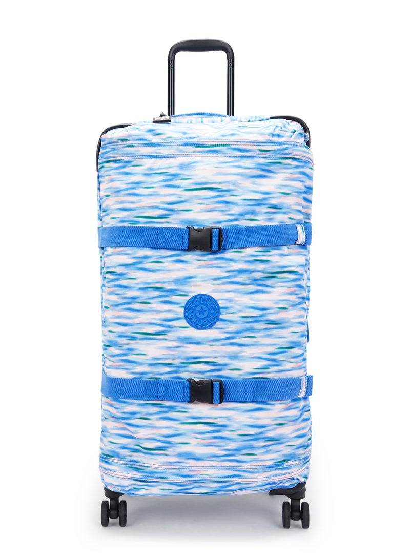 Kipling Spontaneous L-Large wheeled luggage Diluted Blue-I3397TX9