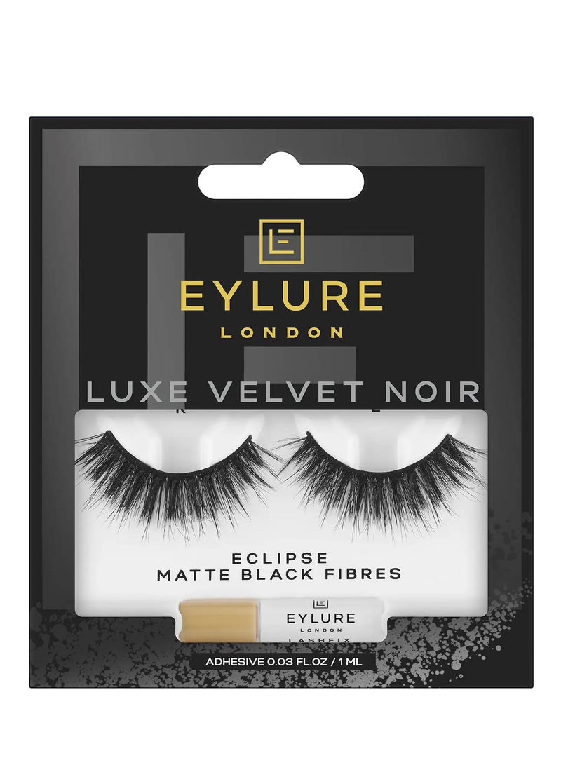 Luxe Velvet Noir False Lashes - Ecplise