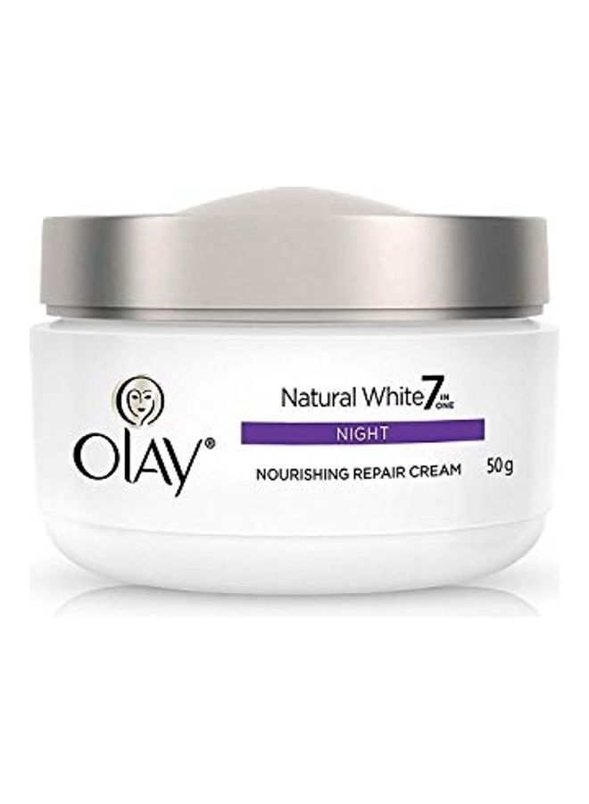 Natural White Night Nourishing Repair Cream Natural White 50grams