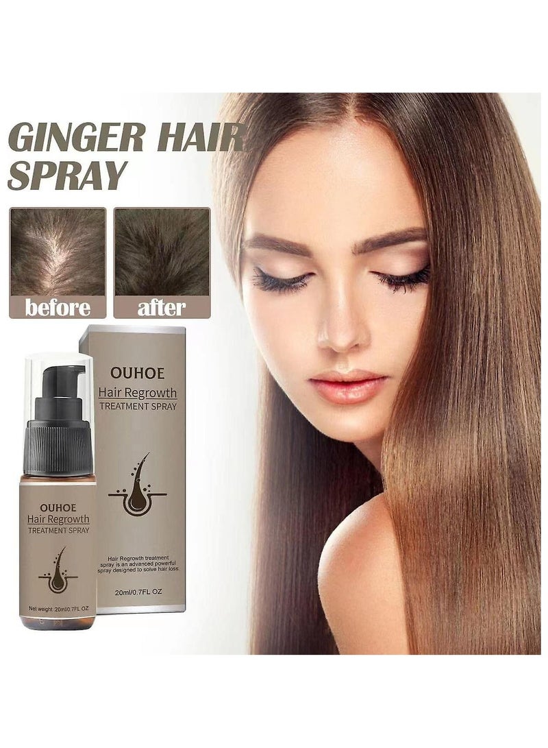 Ginger hair thickening spray Anti hair Loss Firming nourishing Strong and Thick Hair
