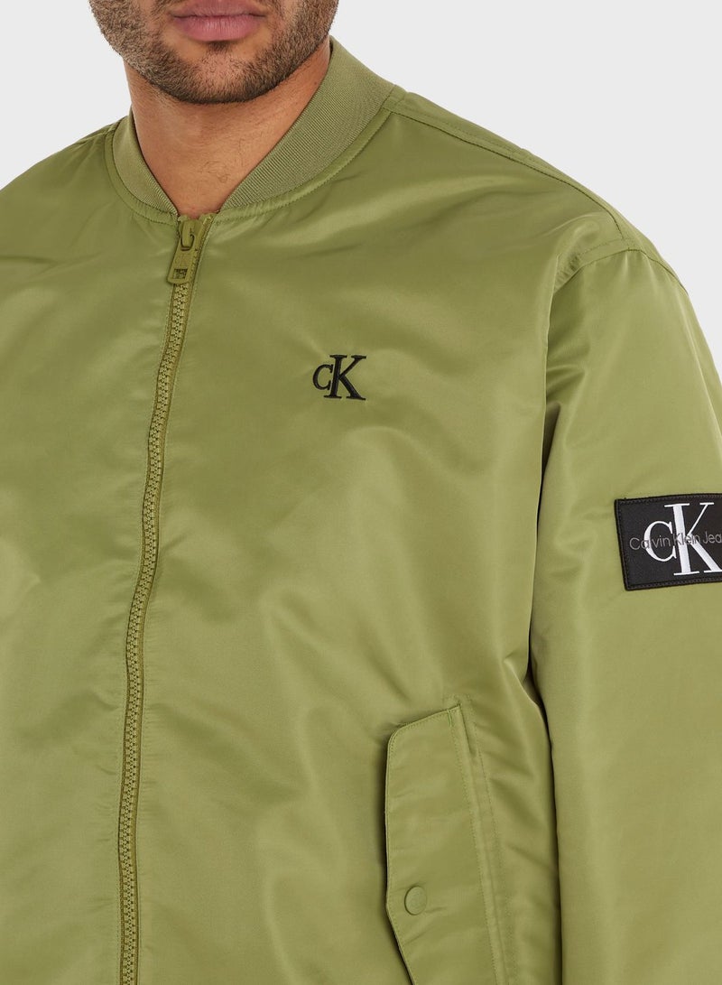 Logo Bomber Jacket