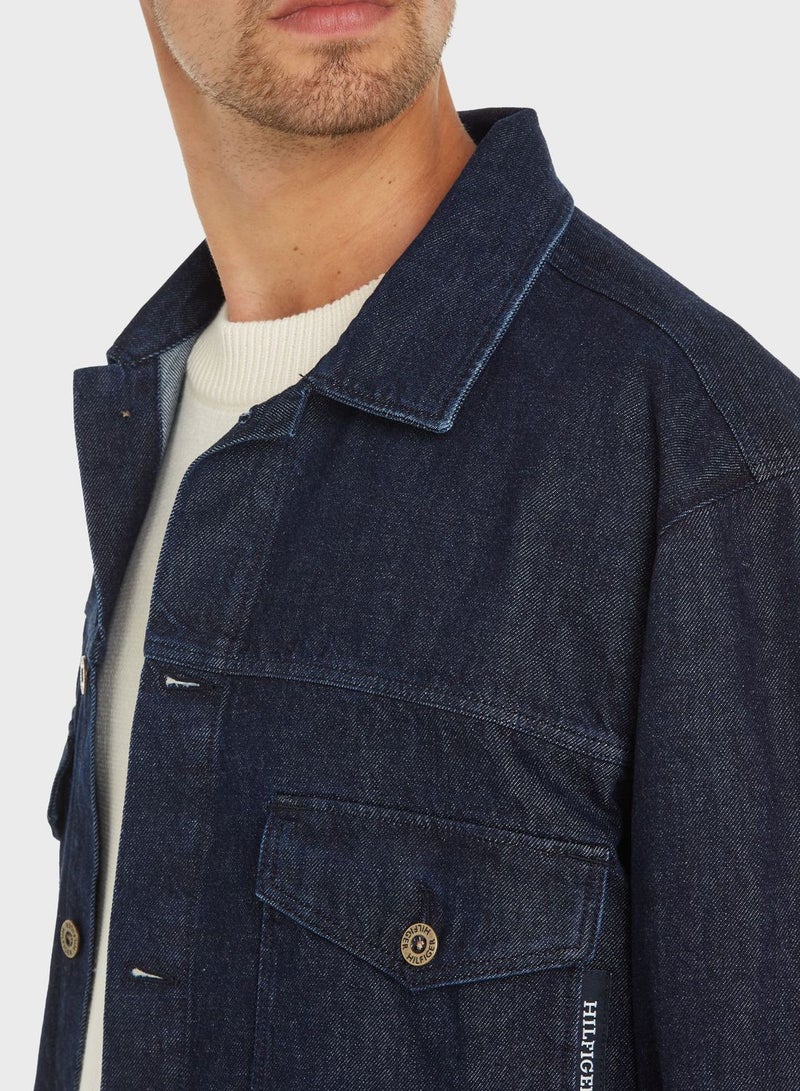 Mid Wash Denim Jacket