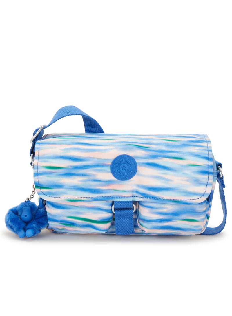 Chilly Up Small Crossbody - Diluted Blue