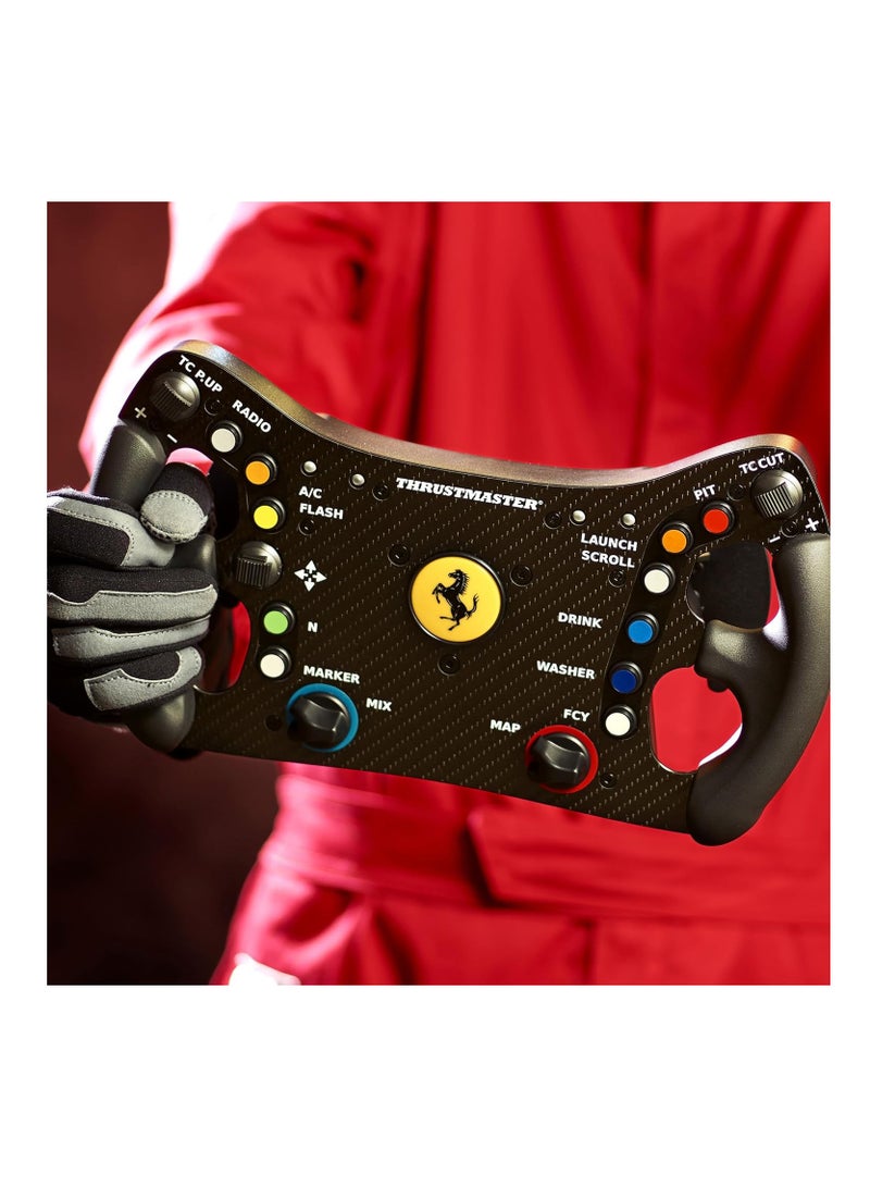 Thrustmaster Ferrari 488 GT3 Wheel Add-On, Racing Wheel Rim, PC, PS5, PS4, Xbox Series X|S, Xbox One, Officially Licensed by Ferrari