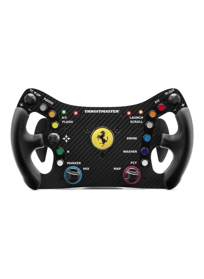 Thrustmaster Ferrari 488 GT3 Wheel Add-On, Racing Wheel Rim, PC, PS5, PS4, Xbox Series X|S, Xbox One, Officially Licensed by Ferrari