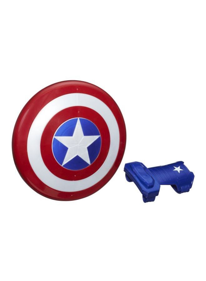 Marvel Captain America Magnetic Shield And Gauntlet Set