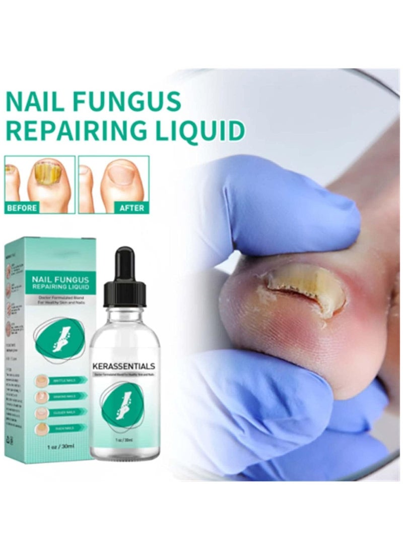 30ml Toenail Renewal Gel Fix And Renew Damage Nail Broken Cracked & Discolored