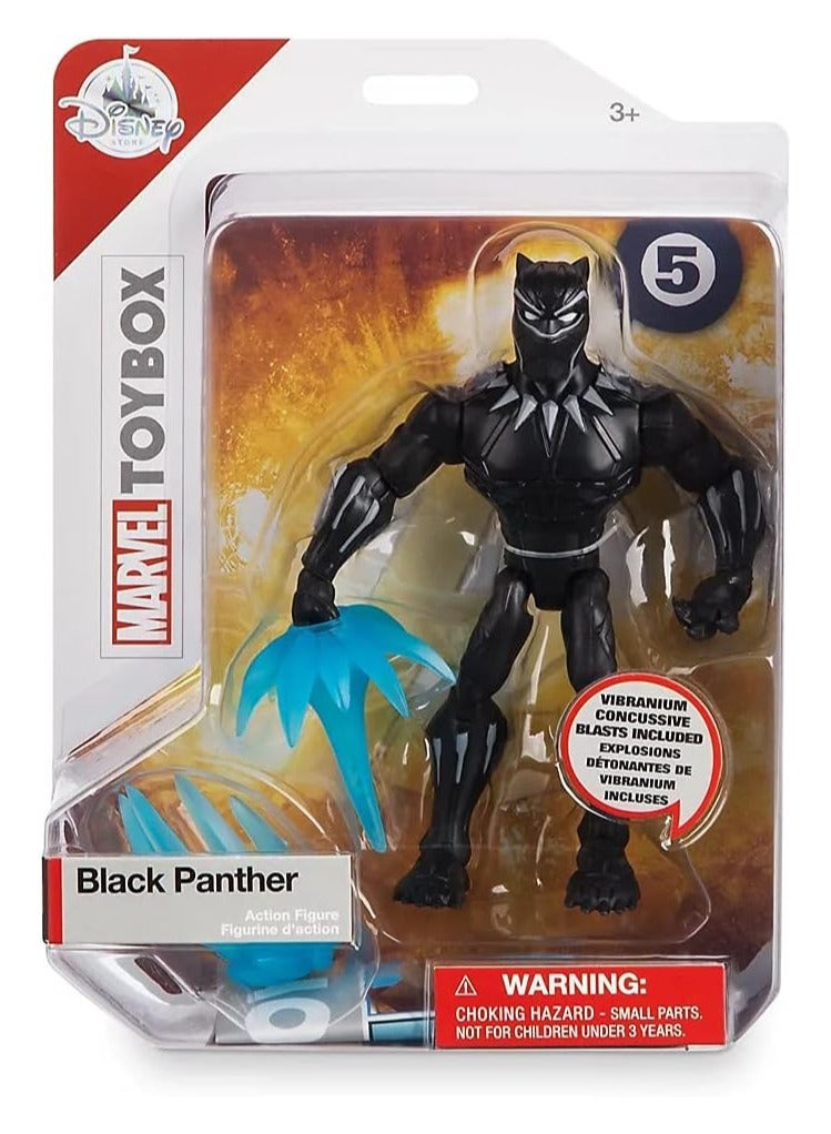 Marvel ToyBox - Black Panther Action Figure - 13CM