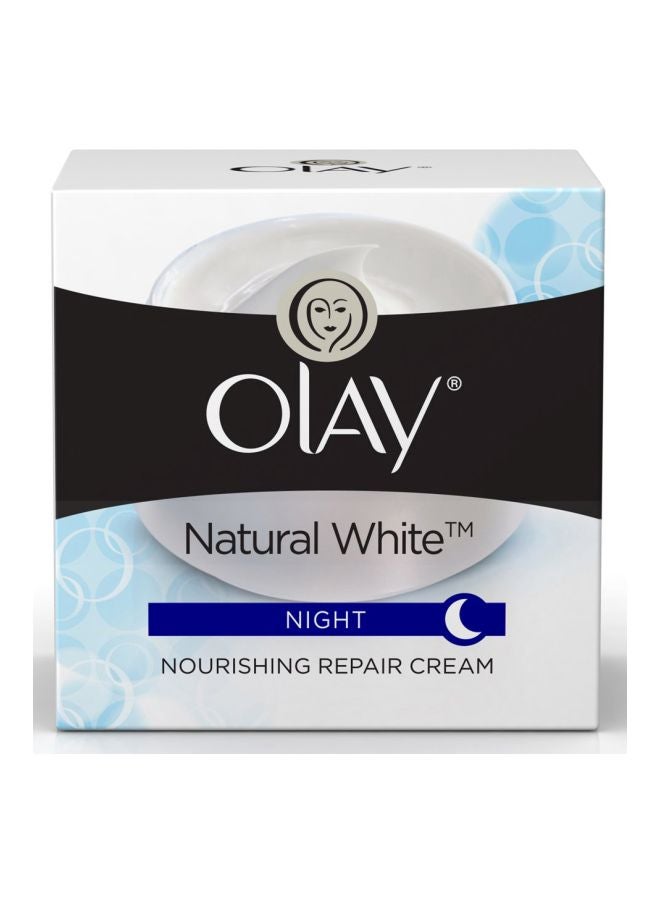 Natural White Fairness Night Nourishing Repair Cream 50grams