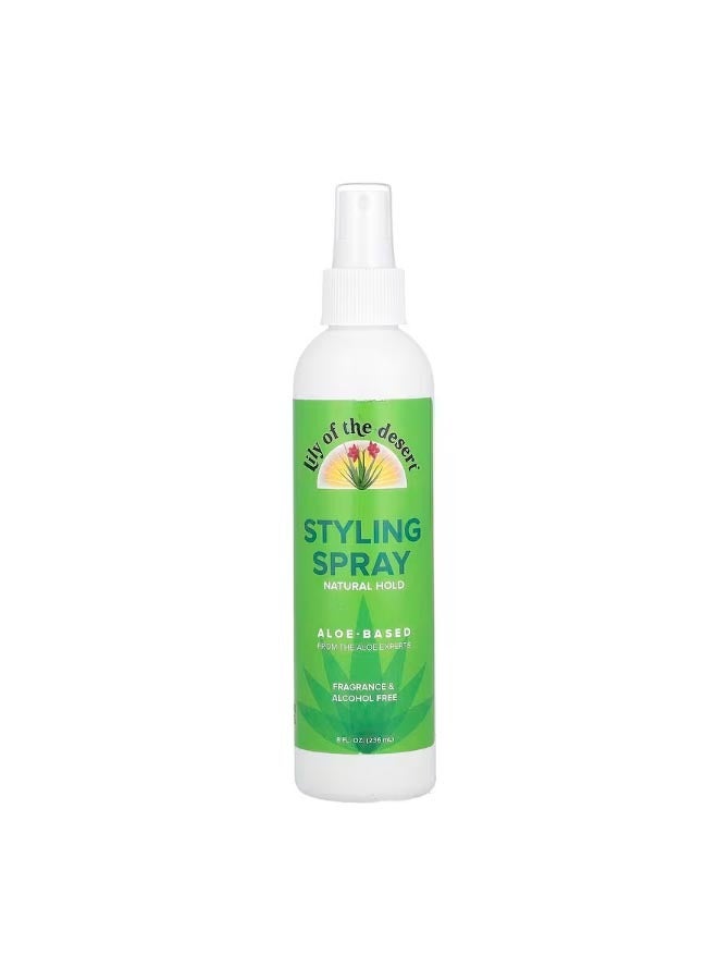 Styling Spray Natural Hold Fragrance Free 8 fl oz 236 ml