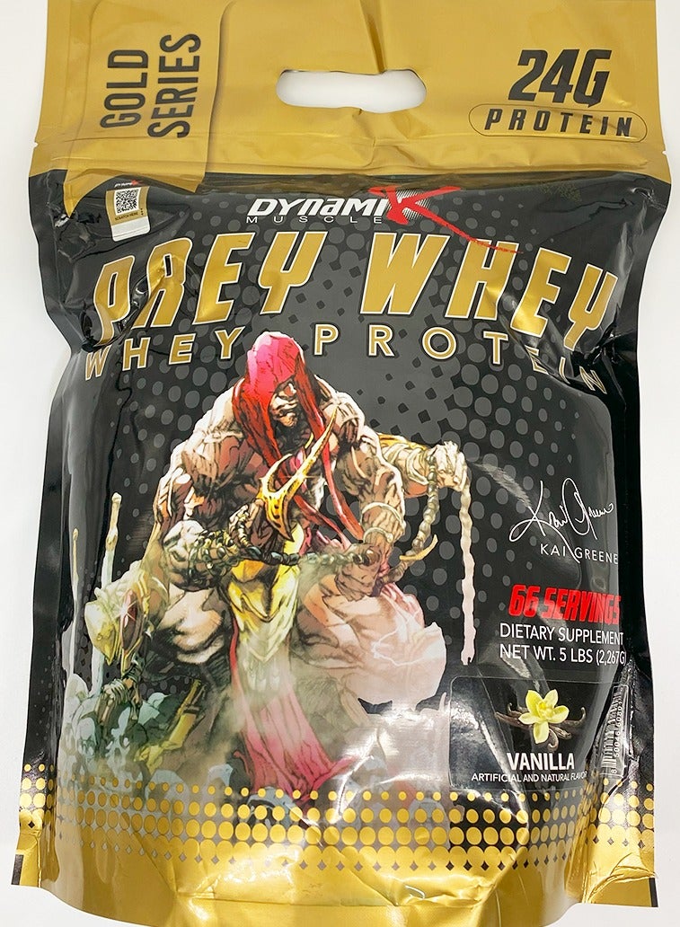 DYNAMIK GOLD SERIES PREY WHEY 5LBS - VANILLA