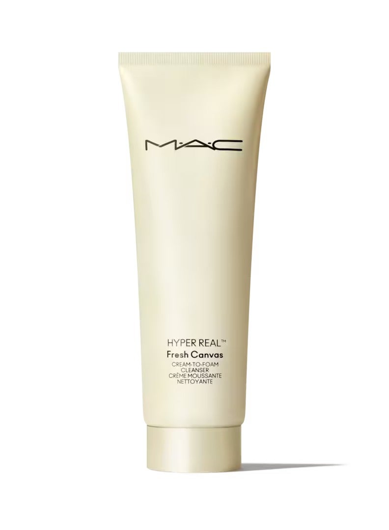 Hyper Real Fresh Canvas Cream to Foam Cleanser 125 ml