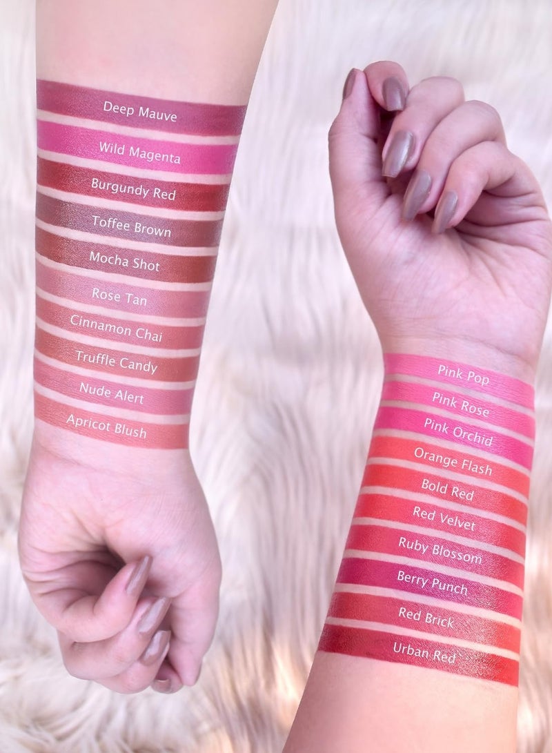 Iba Long Stay Matte Lipstick Shade M20 Truffle Candy 4g