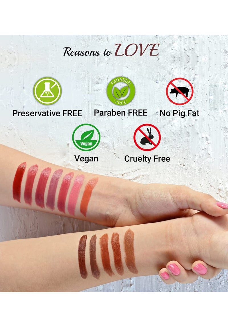 Iba Long Stay Matte Lipstick Shade M20 Truffle Candy 4g