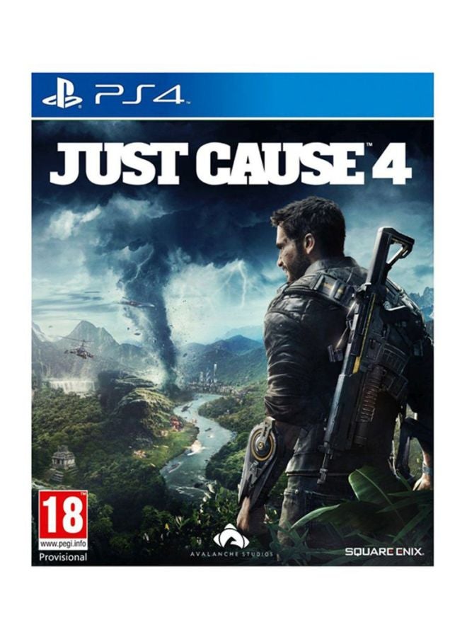 Just Cause 4 Game With A10 Over-Ear Wired Gaming Headphones - action_shooter - playstation_4_ps4