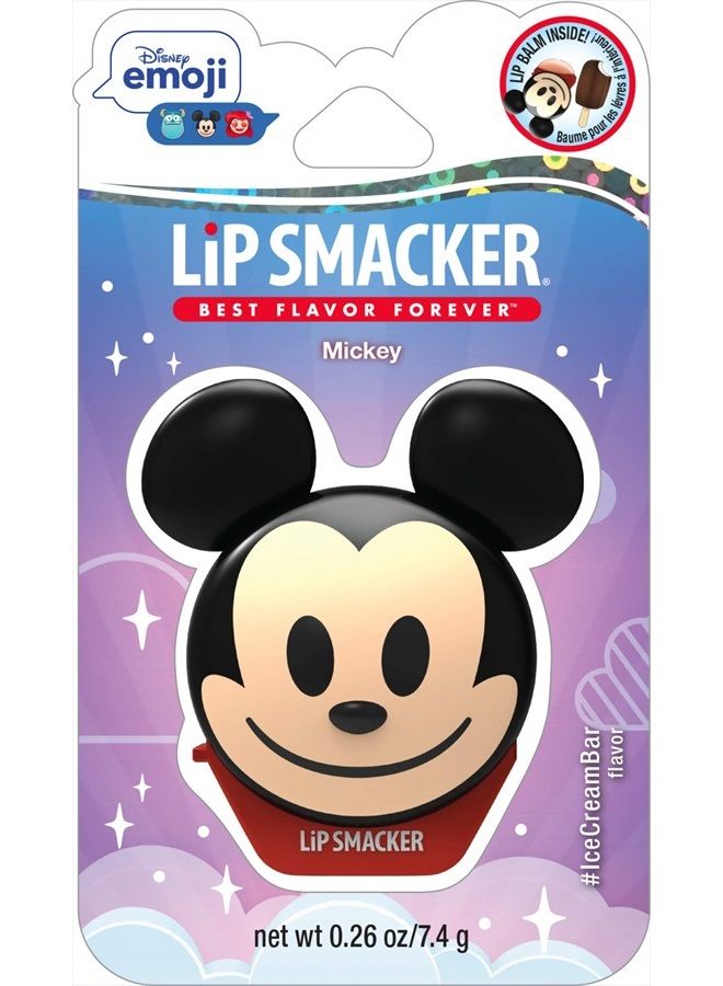 Disney Emoji Lip Balm, Mickey Mouse, Ice Cream Bar Flavor