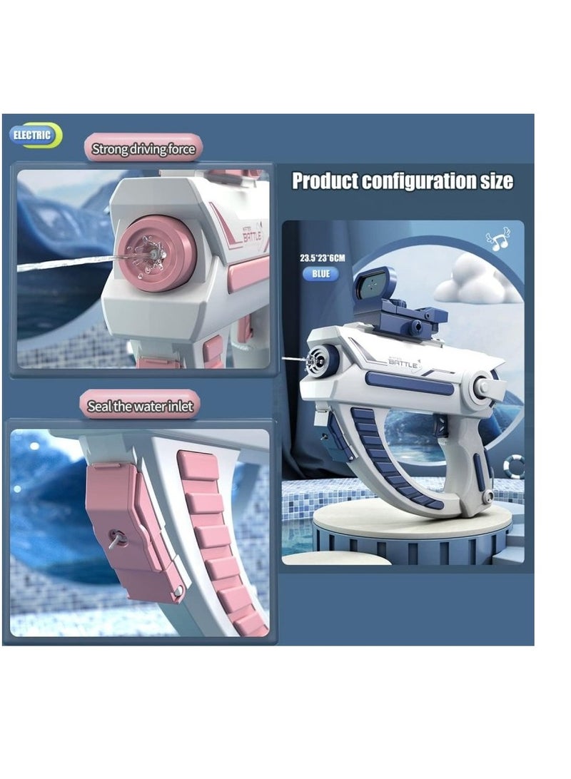 Electric Water Gun Toy Full Automatic Summer Toys for Beach Kids Adults Glock Toy Pressure Water Electric Gun Toy Gun Water