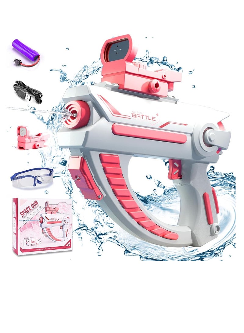 Electric Water Gun Toy Full Automatic Summer Toys for Beach Kids Adults Glock Toy Pressure Water Electric Gun Toy Gun Water
