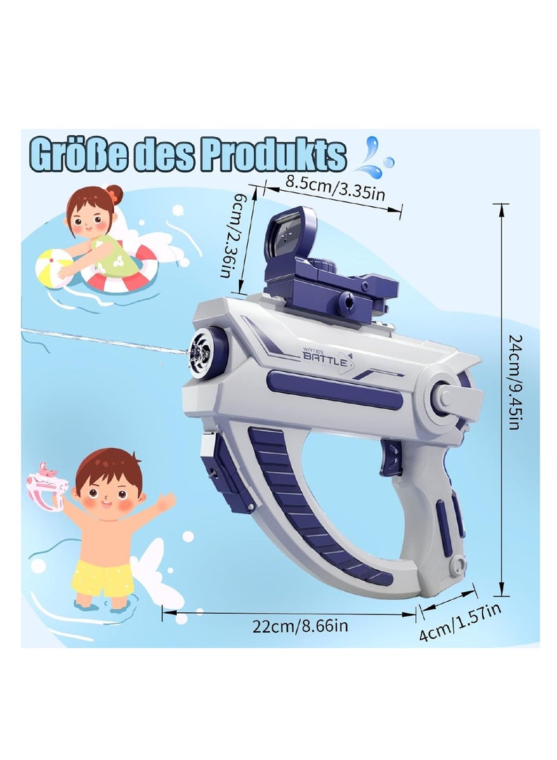 Electric Water Gun Toy Full Automatic Summer Toys for Beach Kids Adults Glock Toy Pressure Water Electric Gun Toy Gun Water